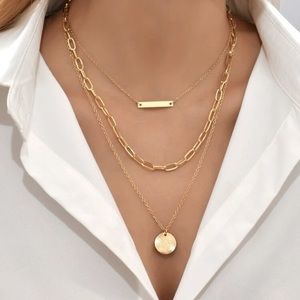 Gold Bar Necklace